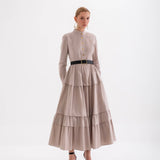 izhar dress – nervurllu dress